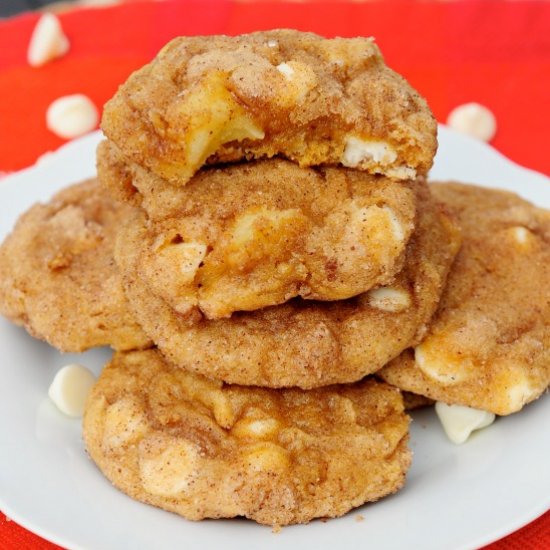 Pumpkin Apple Snickerdoodles