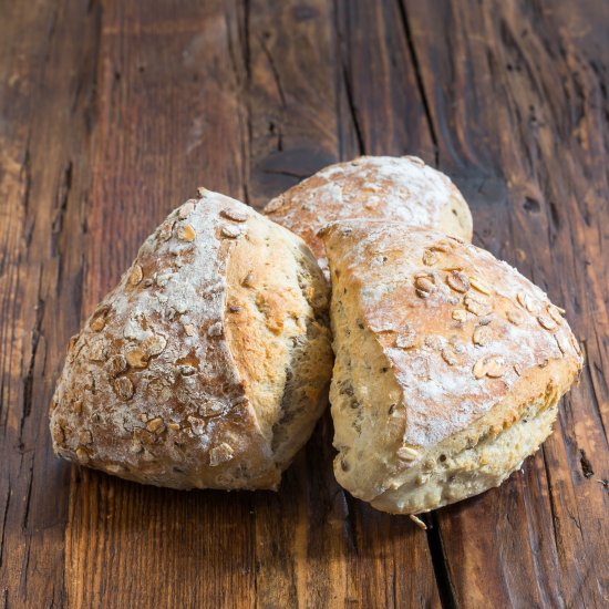 Breakfast Sourdough Rolls