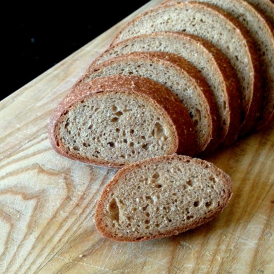 Whole Grain Sourdough Bread