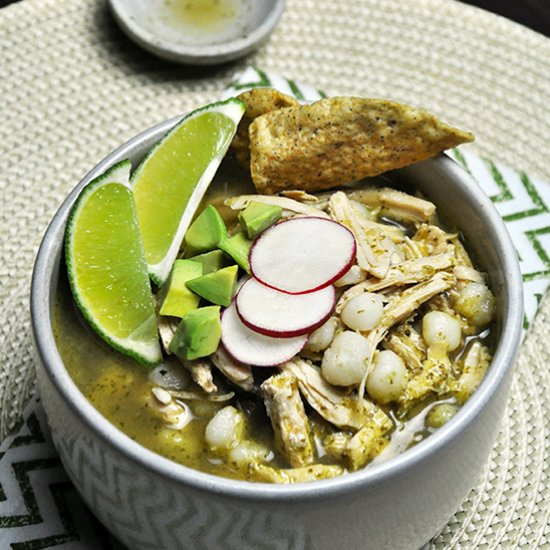 CHICKEN POZOLE VERDE