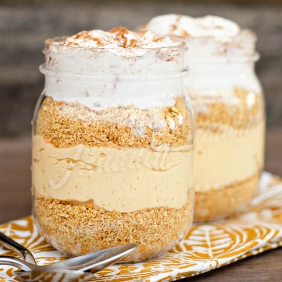 Easy No Bake Pumpkin Cheesecake