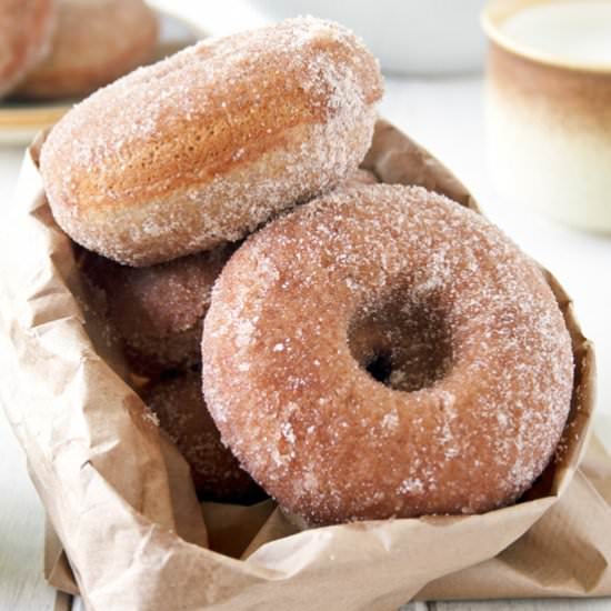 Whole Wheat Apple Cider Donuts