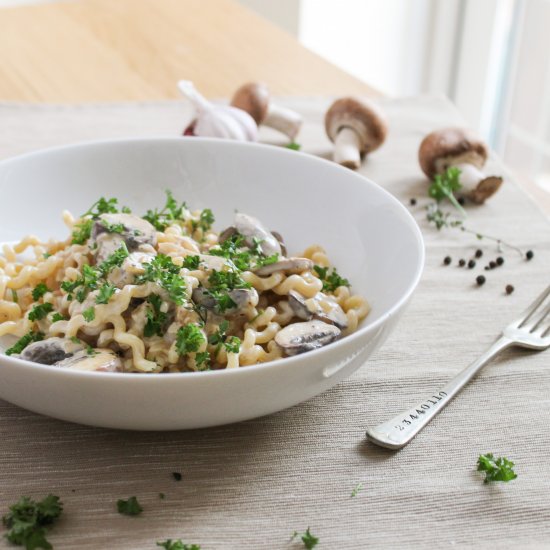 Creamy Mushroom Pasta