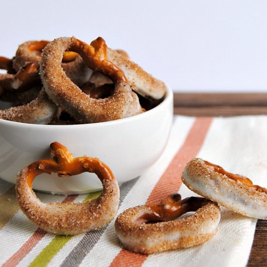 Pumpkin Pie Pretzels