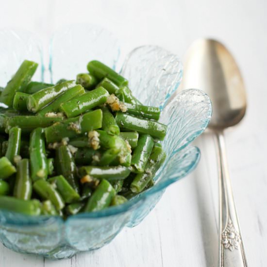 Green Beans with Garlic and Dill