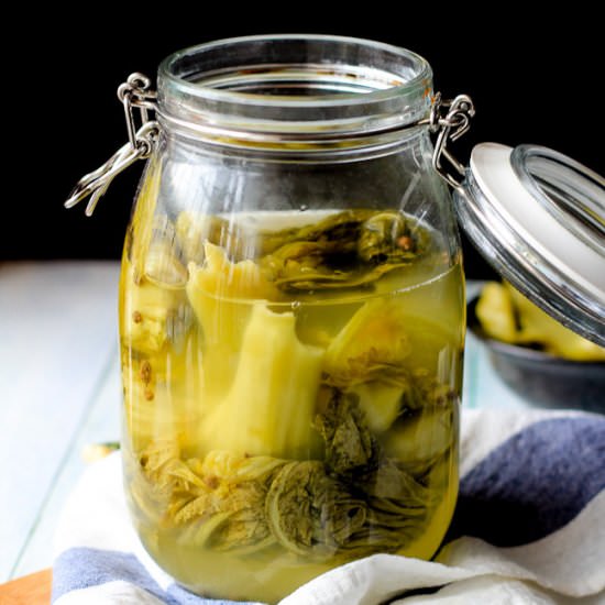 Pickled Mustard Green