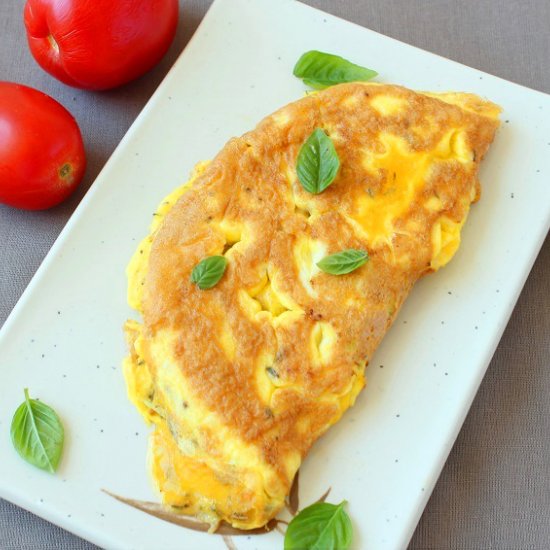 Easy Chicken Omelette