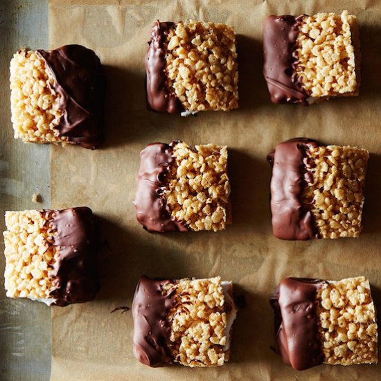 Spice Rice Krispie Treat S’mores