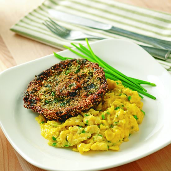 Chicken Fried Portobello Steak