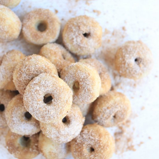 Pomegranate Cider Donuts