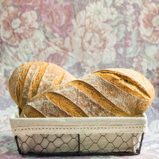 Vermont Sourdough with Rye Flour