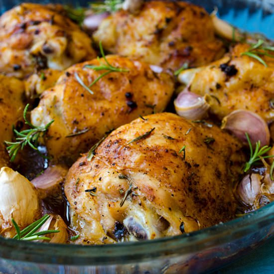 Simple Roasted Chicken