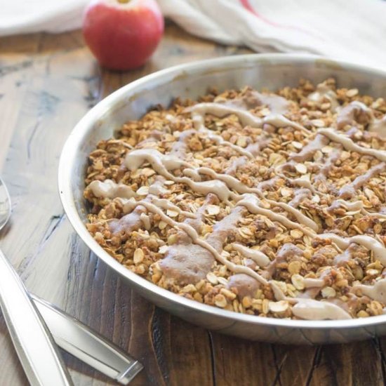 Caramel Apple Crisp