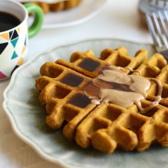 Gluten-Free Pumpkin Waffles