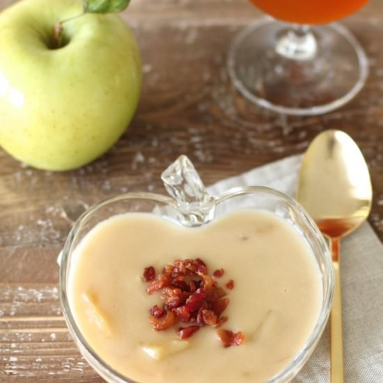 Easy Apple and Cheese Soup