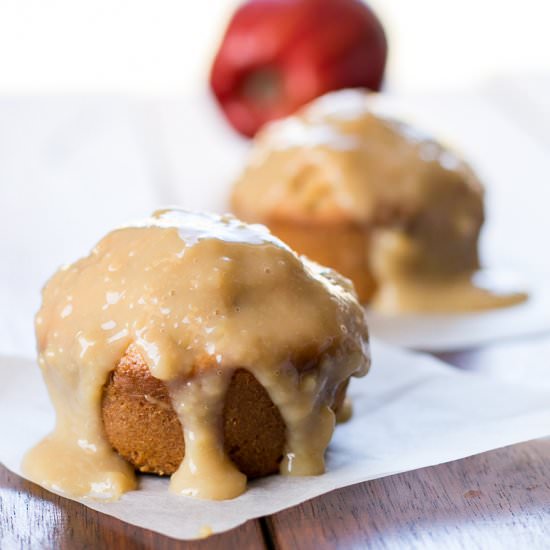 Caramel Apple Chai Muffins