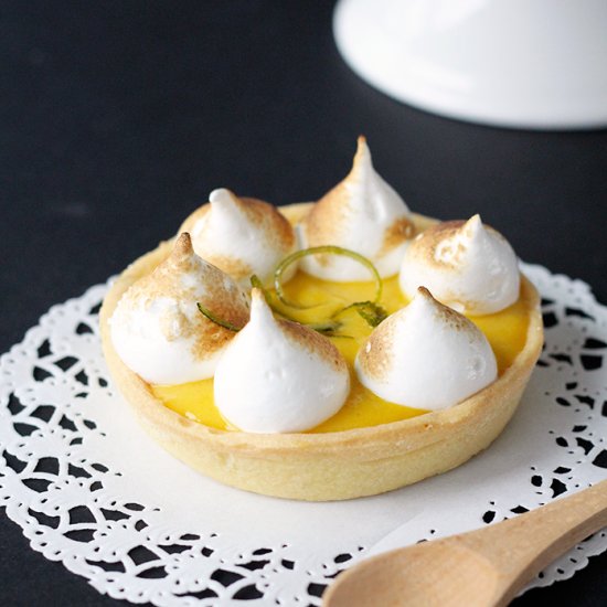 Mango Meringue Tart