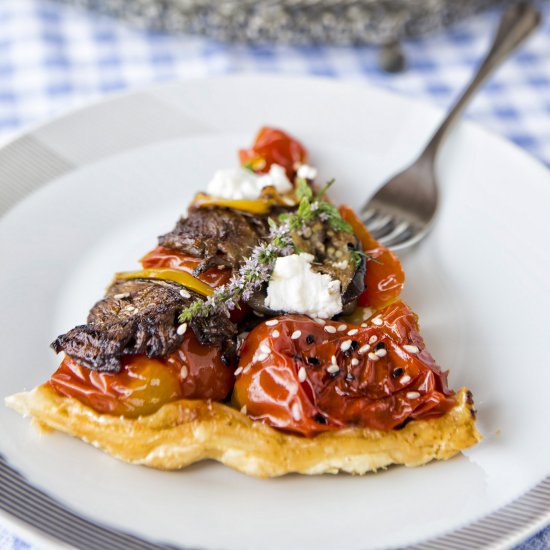 Mushroom Tarte Tatin