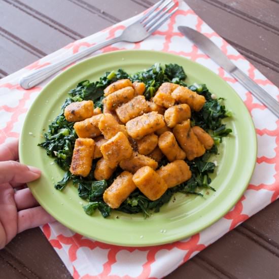 Healthy Sweet Potato Gnocchi