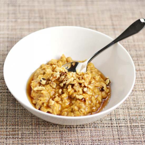 Pumpkin Spice Oatmeal