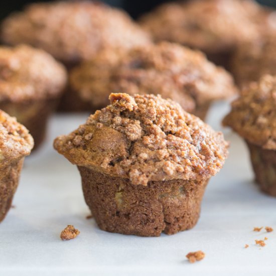 Gluten Free Apple Cinnamon Muffins