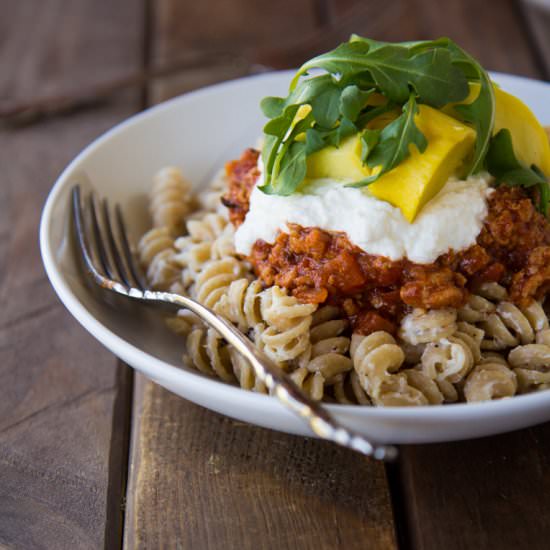 Whole Wheat Lasagna Bowls