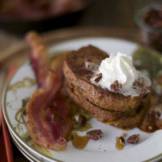 Pumpkin Spice French Toast