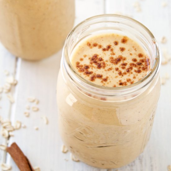 Pumpkin Oatmeal Smoothie