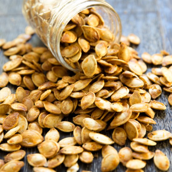 Roasted Spicy Seasoned Pumpkin Seed