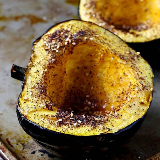 twice baked acorn squash