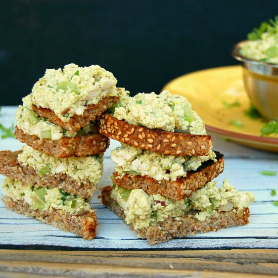 Oil Free Tofu Salad