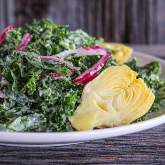 Kale Caesar Salad