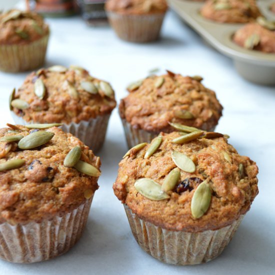 Pumpkin Cranberry Muffins