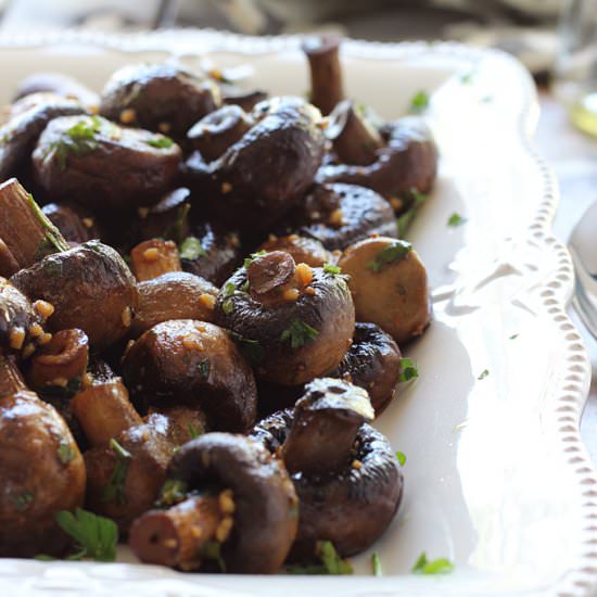 Smoky Roasted Mushrooms