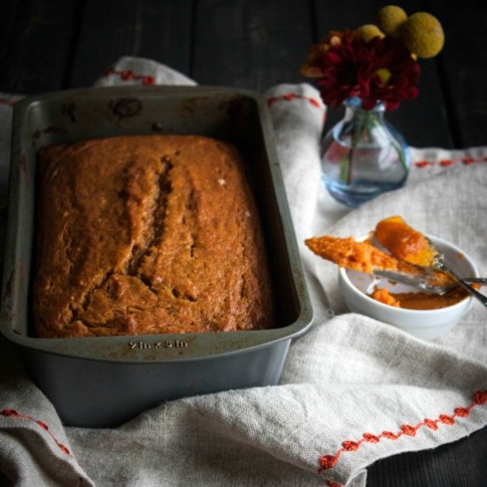 Pumpkin butter pumpkin loaf