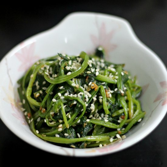 Seasoned Spinach Banchan