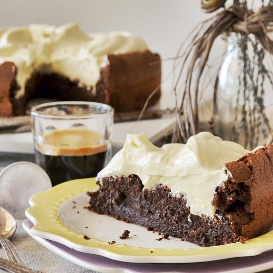 Espresso & Rum Chocolate Cake