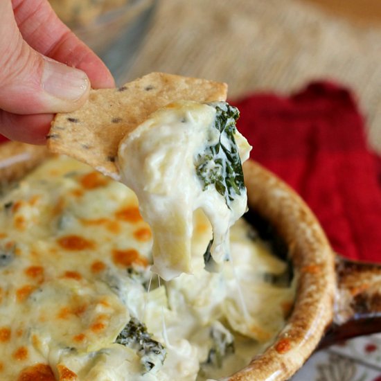 Kale Artichoke Dip