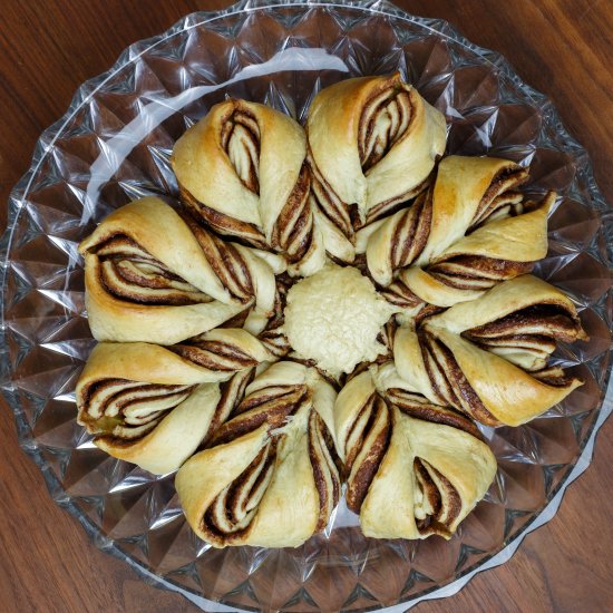 Braided Nutella Bread