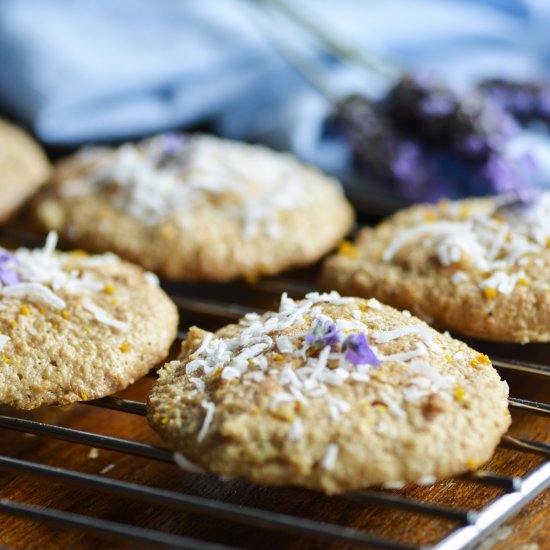 Coconut & Orange Macaroons (GF) (V)