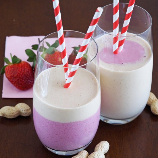 Peanut Butter and Jelly Smoothie