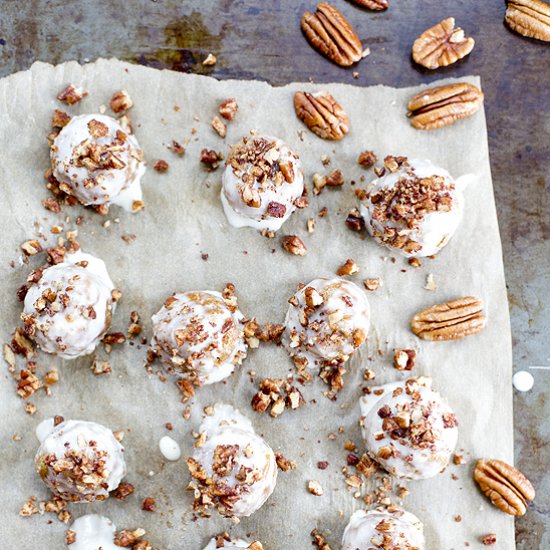 Pumpkin Spice Donut Holes (GF)