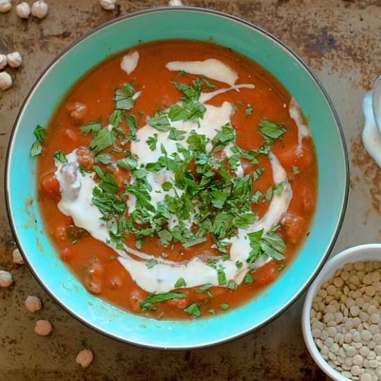 Slow Cooker Moroccan Chowder