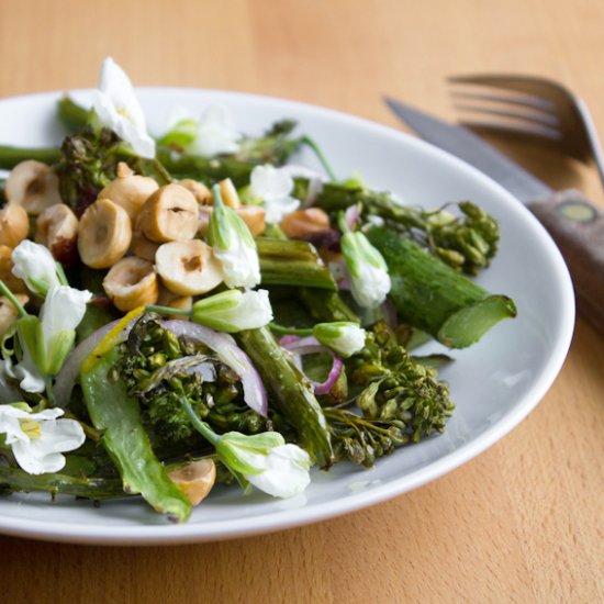 Roasted Flowering Broccolini