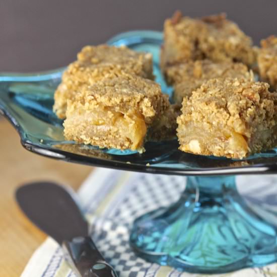 Apple-Raisin Crumble Squares