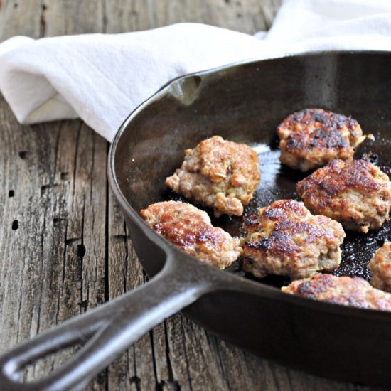 Easy Spicy Pork Meatballs