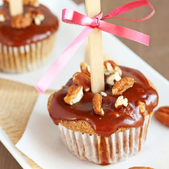 Caramel Apple Cupcakes