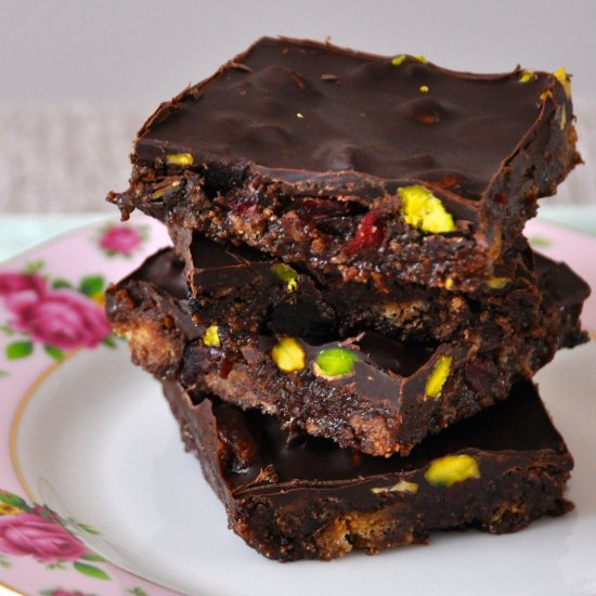 Pistachio & Cherry Tiffin