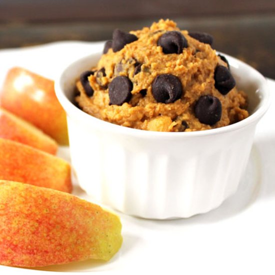 Healthy Pumpkin Cookie Dough Dip