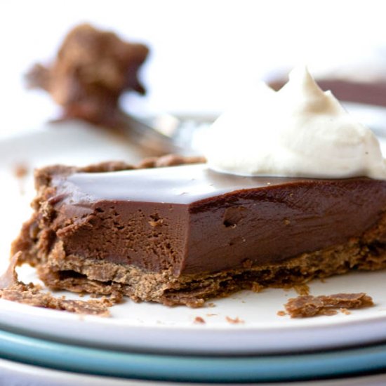 Chocolate Whisky Tart